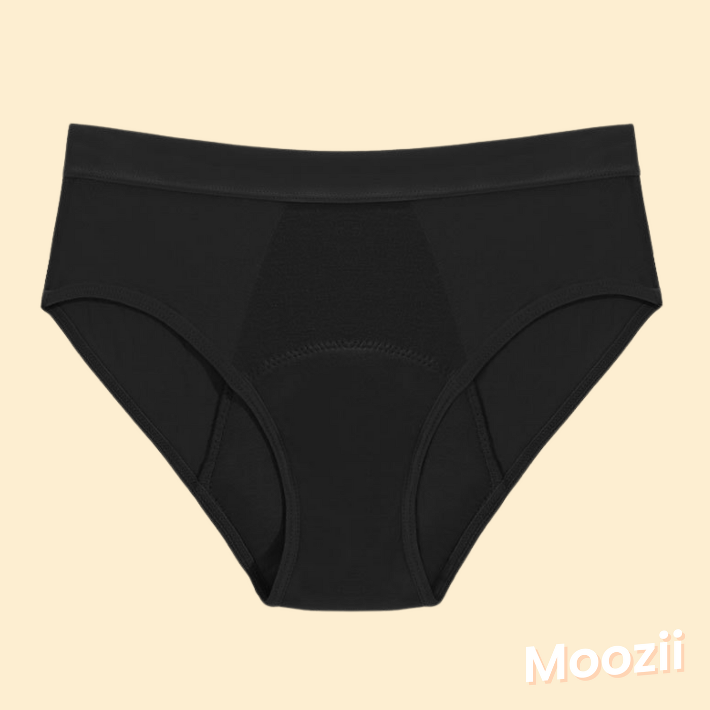 MOOZII MID RISE REUSABLE PERIOD UNDERWEAR – Moozii