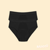 MOOZII MID RISE REUSABLE PERIOD UNDERWEAR